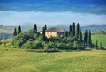 Typical Tuscan landscape. Italy Royalty Free Stock Photo