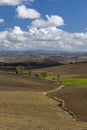 Typical Tuscan landscape near Siena, Tuscany, Italy Royalty Free Stock Photo