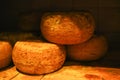 Typical tuscan pecorino cheese Royalty Free Stock Photo