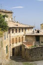 Typical tuscan village Royalty Free Stock Photo