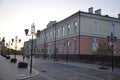 Typical urban historical building. Lenin Street