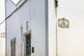 typical urban houses in old town of Albufeira