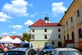 Typical urban landscape in Sibiu, European Capital of Culture for the year 2007 Royalty Free Stock Photo