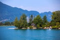 Typical Vacation Lodge on Wolfgang See lake shore, Sankt Wolfgang