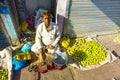 Typical vegetable street market