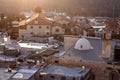 Typical viev in ancient hasid , Ortodox Jewish Safed old city