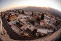 Typical viev in ancient hasid , Ortodox Jewish Safed old city