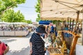 A typical view in Cannes in France Royalty Free Stock Photo