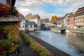 Typical view of Le Petite France Strasbourg Royalty Free Stock Photo