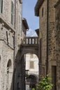 Typical view of old italian town Royalty Free Stock Photo