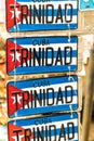 A typical view in Trinidad in Cuba Royalty Free Stock Photo