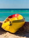 A typical view in Varadero in Cuba Royalty Free Stock Photo