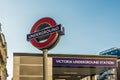 A typical view in Victoria in London Royalty Free Stock Photo