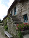 Typical village of Brittany France