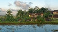 Typical village in the East of Java Royalty Free Stock Photo