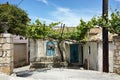 Typical village with old houses, Zakynthos island Royalty Free Stock Photo