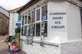 A typical village shop in Mousehole, Cornwall