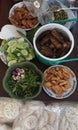 typical village side dishes in Indonesia