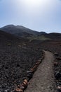 Typical volcanic landscape of Tenerife.