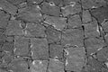 wall made seamless from volcanic stone Royalty Free Stock Photo