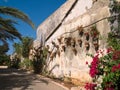 Typical wall planter pots Tuscany Italy style