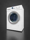 Typical washing machine Royalty Free Stock Photo