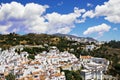 Typical white andalusian village Royalty Free Stock Photo