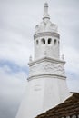 A typical chimney in the Algarve, Portugal. Royalty Free Stock Photo