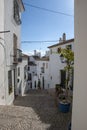 Typical white houses in Altea, Costa Blanca - Spain