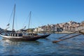 Typical wine boats in the Douro river