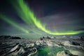 Typical winter landscape in the Arctic - Svalbard