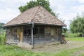 Typical wooden house in Romania