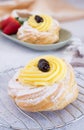 typical zeppola di san giuseppe