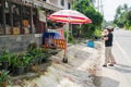 Typically Asian roadside small business stall