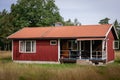 Small wooden house Royalty Free Stock Photo