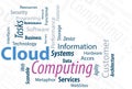 Typography Cloud Computing