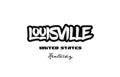 United States louisville kentucky city graffitti font typography