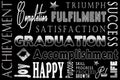 Typography Graduation Background