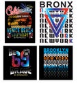 New york brooklyn Typography t shirt vector