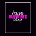 Typography valentines day design with vector ready eps file