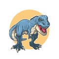 tyrannosaurs vector illustration design good for t-shirt