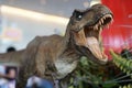 Tyrannosaurus dinosaur statue model, T-Rex from Jurassic park movie fiction