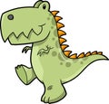 Tyrannosaurus Dinosaur Vector Illustration Royalty Free Stock Photo