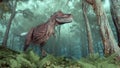 Tyrannosaurus in the forest