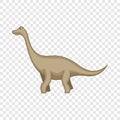 Tyrannosaurus icon, cartoon style