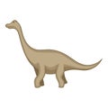 Tyrannosaurus icon, cartoon style