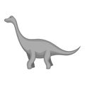 Tyrannosaurus icon monochrome