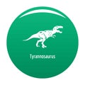 Tyrannosaurus icon green