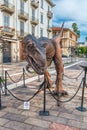 Tyrannosaurus Rex dinosaur, aka t-rex, at exhibition in Cosenza, Italy