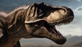 tyrannosaurus rex dinosaur Another study suggested that T rex and other large carnivorous dinosaurs evolved Royalty Free Stock Photo